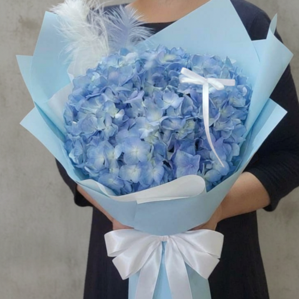 Celeste Hydrangea Bouquet