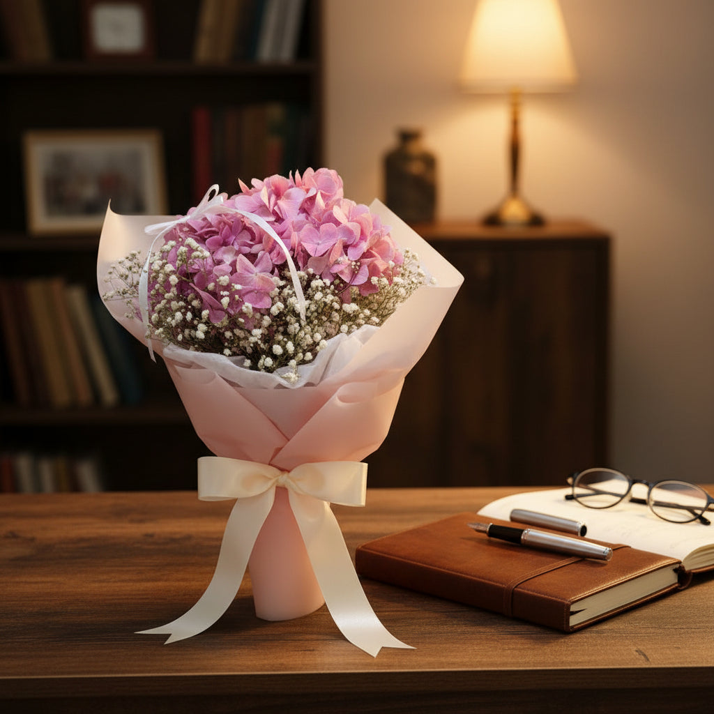 Hydrangea Breath Bouquet