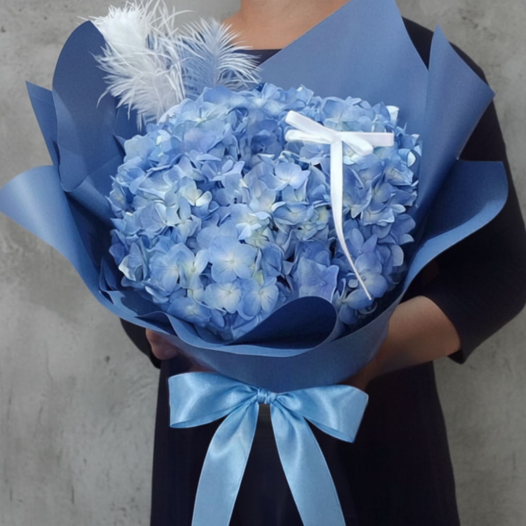 Celeste Hydrangea Bouquet