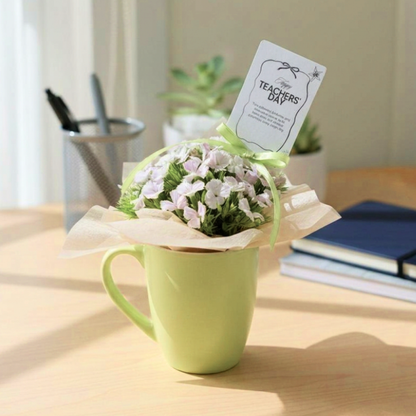 The Teacher's Day Mug Bouquet Set (Set of 3)