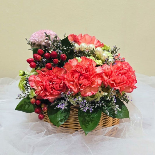 Everyday Carnation Basket